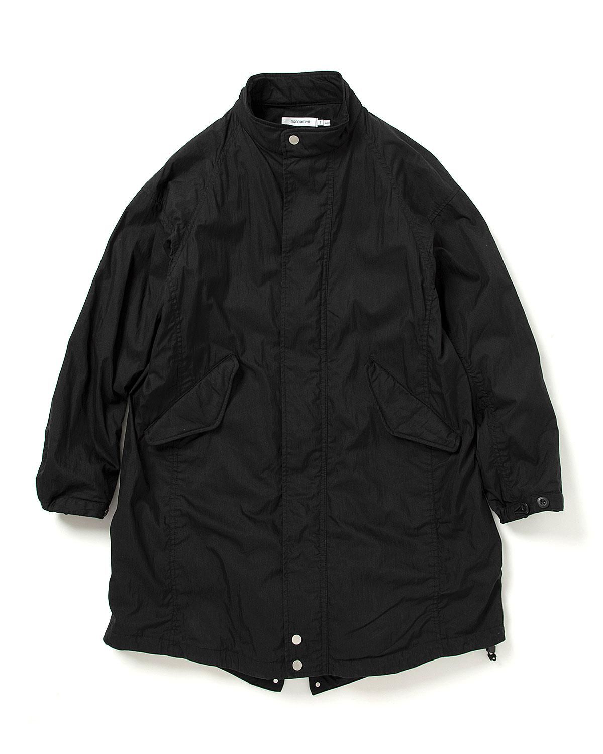 nonnative ノンネイティブ TROOPER HOODED BOA COAT トルーパー フーデッド ボア コート ブラック サイズ0 -  ブランド別