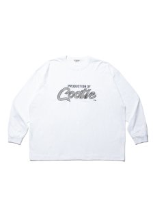 COOTIE PRODUCTIONS/クーティー/【送料無料】2023 CAPSULE COLLECTION/Embroidery Oversized L/S Tee (OFF WHITE)/ロンTの商品画像