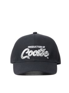 COOTIE PRODUCTIONS/クーティー/【送料無料】2023 CAPSULE COLLECTION/Embroidery T/C Gabardine 6 Panel Cap(BLACK)の商品画像