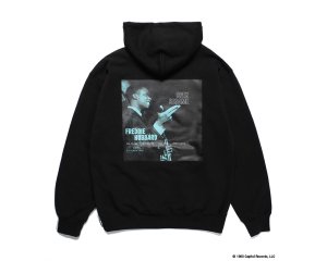 WACKOMARIA/【送料無料】2023FW/BLUE NOTE/MIDDLE WEIGHT PULLOVER HOODED SWEAT SHIRT (TYPE-3)(BLACK)/パーカーの商品画像