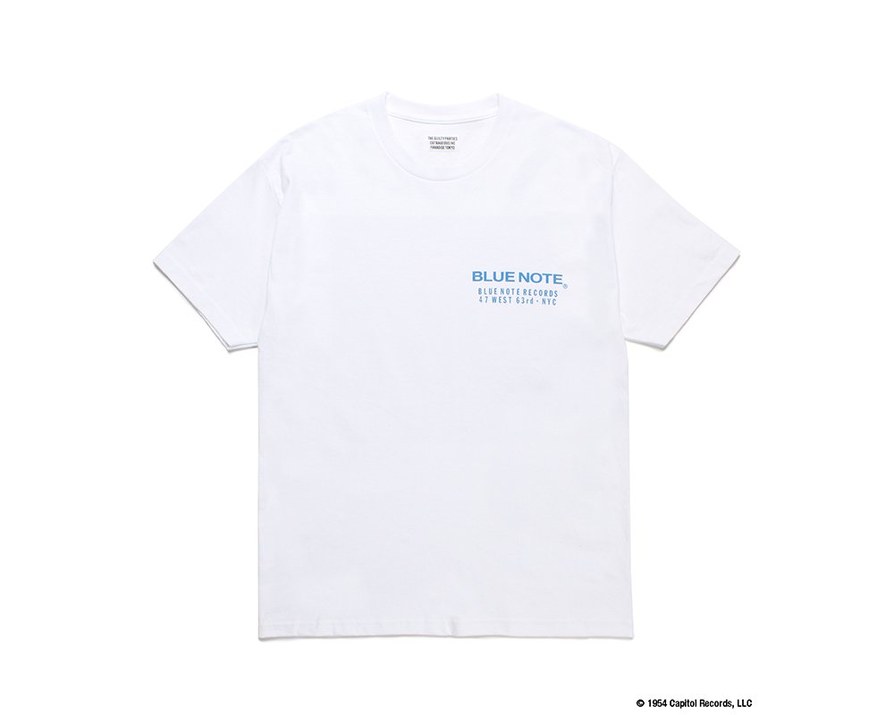 【WACKO MARIA (ワコマリア)】 BLUE NOTE Tシャツ│WACKO  MARIA（ワコマリア）・COOTIE（クーティー）・N.HOOLYWOOD（エヌハリウッド）などの正規取扱通販サイト│Valley