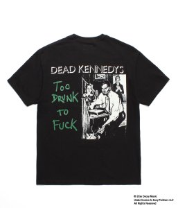 WACKOMARIA/ワコマリア/2023FW/DEAD KENNEDYS / CREW NECK T-SHIRT(BLACK)/クルーネックTシャツの商品画像