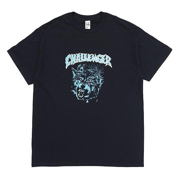 M】challenger / チャレンジャー THUNDER WOLF TEE - Tシャツ