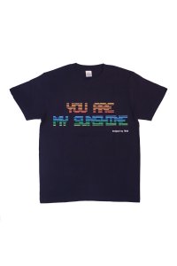 GIRAVANZ KITAKYUSH×Valley(Designed by 76lab)/YOU ARE MY SUNSHINE TEE(NAVY)/Tシャツの商品画像