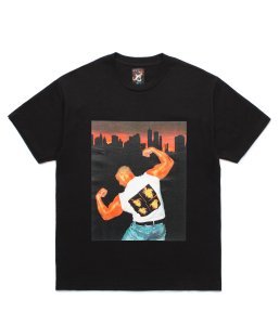 WACKOMARIA/ワコマリア/2023FW/JIRO KONAMI / CREW NECK T-SHIRT ( TYPE-4 )(BLACK)/Tシャツの商品画像