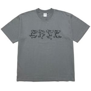 <img class='new_mark_img1' src='https://img.shop-pro.jp/img/new/icons47.gif' style='border:none;display:inline;margin:0px;padding:0px;width:auto;' />exodus//2023FW/TRIBAL DRAGON SHIT T SHIRTS(GRAY)/TĤξʲ