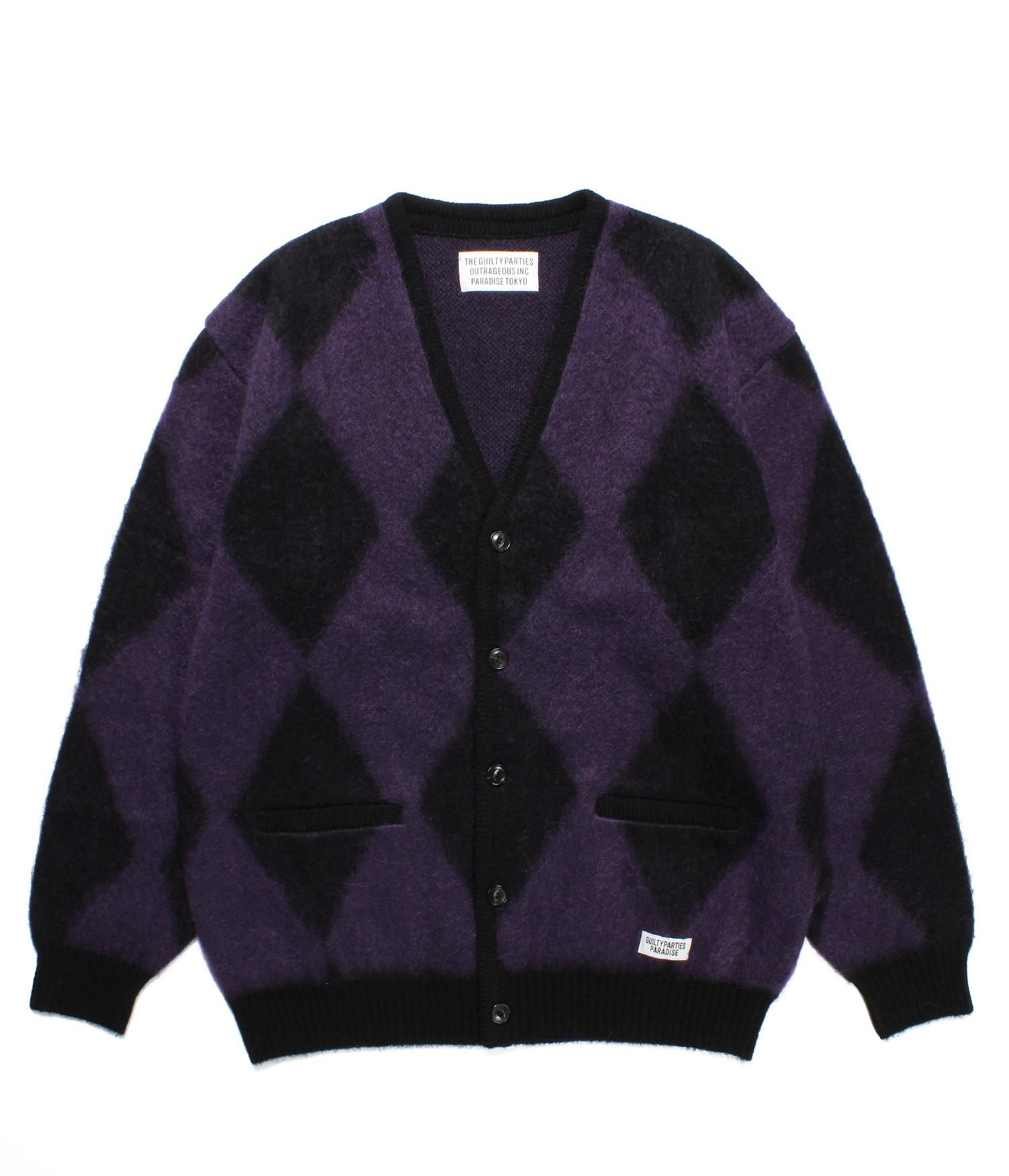 新版 ワコマリア AW21 mohair cardigan モヘアカーディガン トップス - statcaremc.com