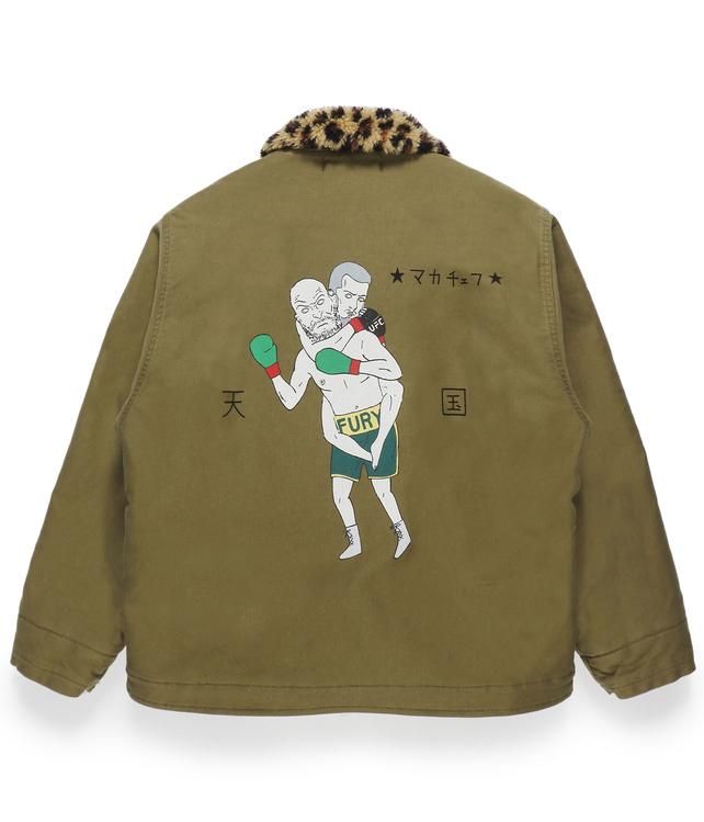 肩幅43WACKO MARIA ワコマリア DECK JACKET デッキジャケット ...