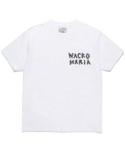 WACKOMARIA/ワコマリア/PRE-2024SS/NECK FACE / CREW NECK T-SHIRT ( TYPE-5 )(WHITE)/Tシャツの商品画像