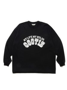 COOTIE PRODUCTIONS/【送料無料】2024 CAPSULE COLLECTION/Open End Yarn Print L/S Tee(Black)/ロングスリーブTシャツの商品画像