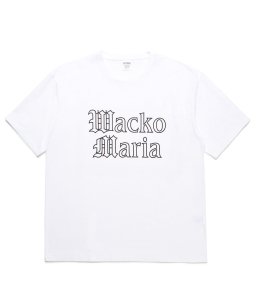 WACKOMARIA/ワコマリア/【送料無料】PRE-2024SS/WASHED HEAVY WEIGHT CREW NECK T-SHIRT ( TYPE-1 )(WHITE)/Tシャツの商品画像
