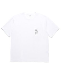 WACKOMARIA/ワコマリア/【送料無料】PRE-2024SS/WASHED HEAVY WEIGHT CREW NECK T-SHIRT ( TYPE-3 )(WHITE)/Tシャツの商品画像