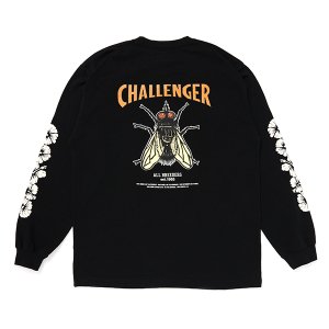 CHALLENGER/チャレンジャー/2024SS/L/S HIBISCUS TEE (BLACK)/ロングスリーブTシャツの商品画像