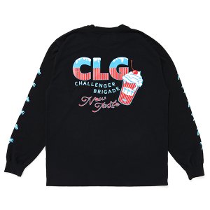 CHALLENGER/チャレンジャー/2024SS/L/S ICECREAM TEE (BLACK)/ロングスリーブTシャツの商品画像