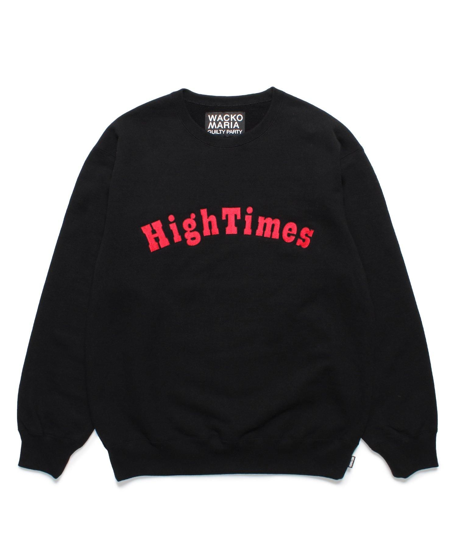 WACKO MARIA HIGH TIMES SWEAT SHIRTカラーBLACK