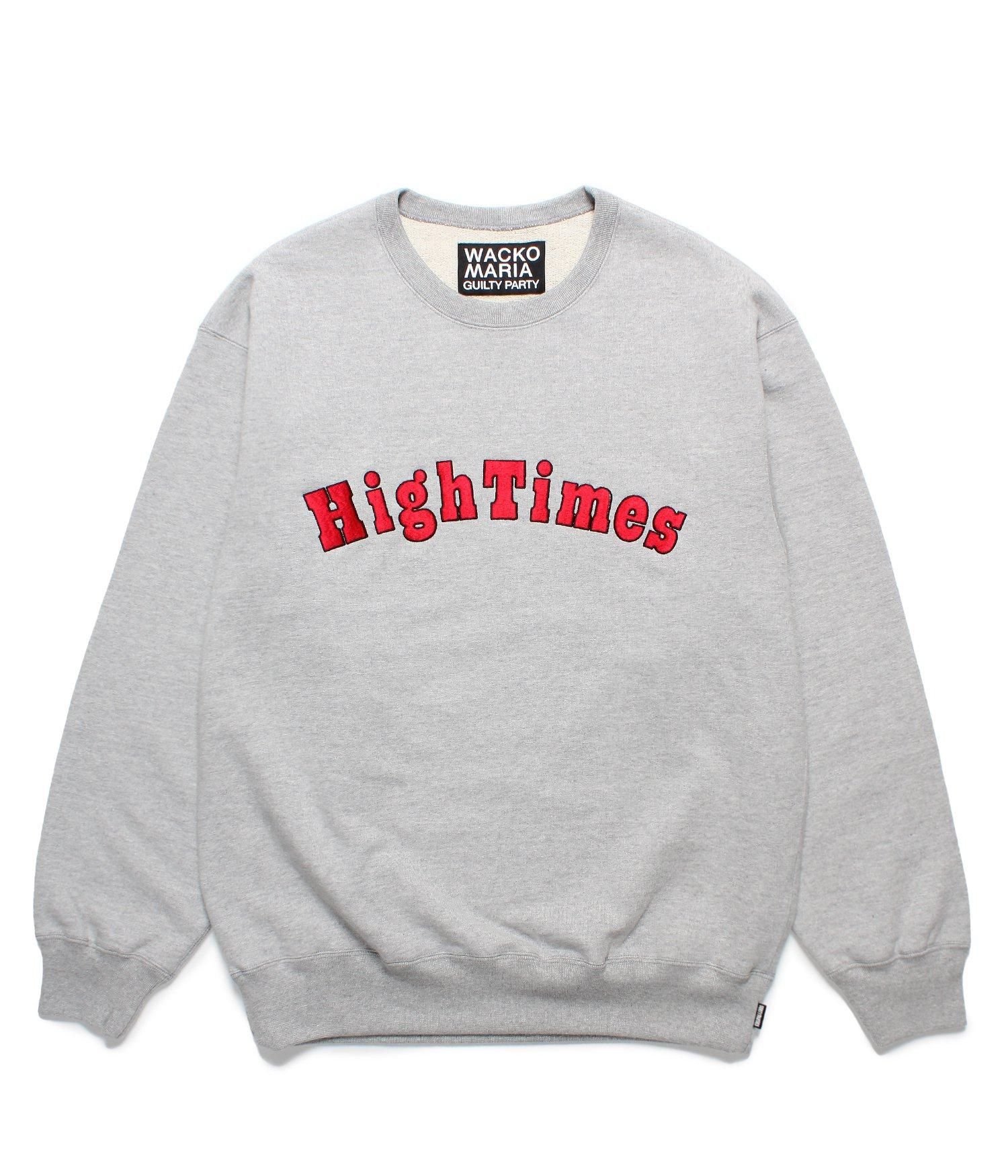 WACKO MARIA HIGH TIMES SWEAT SHIRTカラーBLACK