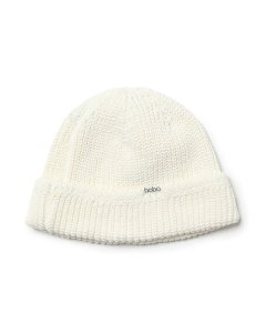 hobo/ホーボー/WINTER HOLIDAY 2023/SPRING 2024/BEANIE COTTON WAFFLE(WHITE)/ビーニーの商品画像