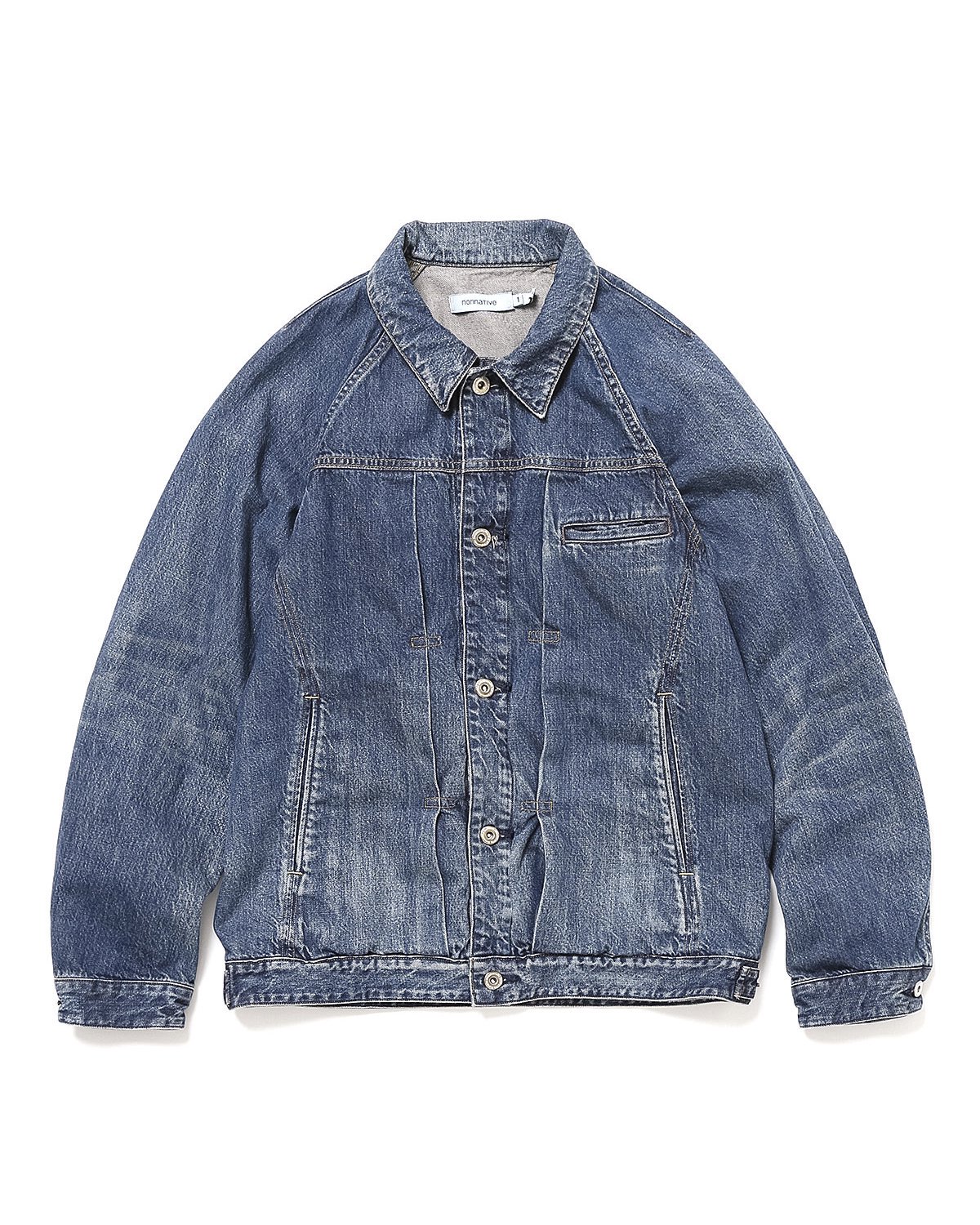 nonnative/ノンネイティブ/【送料無料】2024SS/TRUCKER BLOUSON COTTON 10oz DENIM VW/トラッカー ジャケット