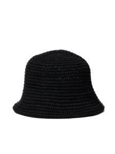 COOTIE PRODUCTIONS/ƥץ/̵2024SS/Knit Crusher Hat(Black)/å㡼ϥåȤξʲ