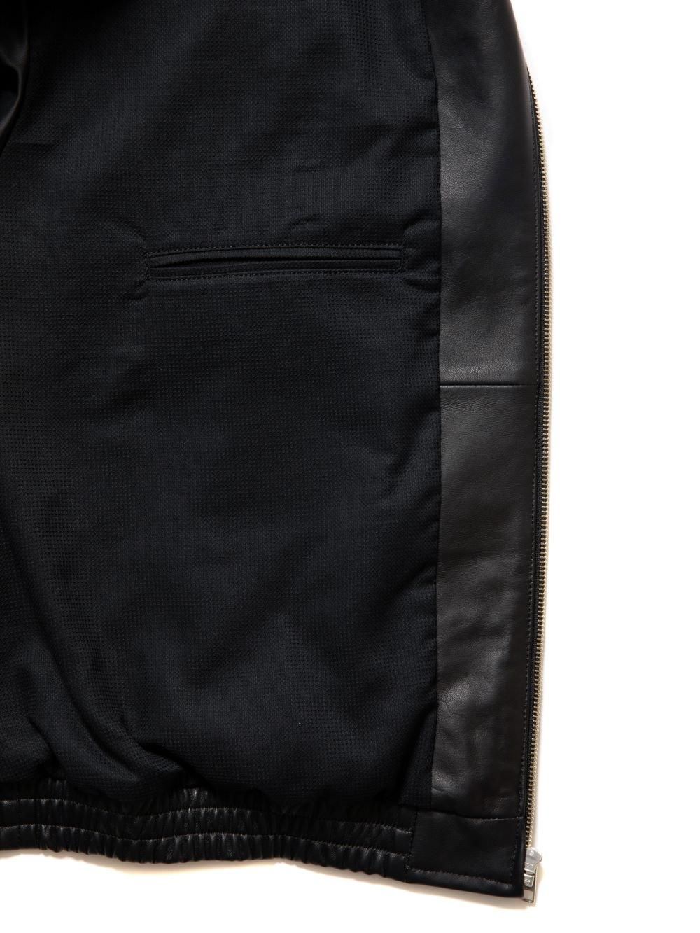 COOTIE PRODUCTIONS (クーティープロダクションズ)】 レザーフーディー