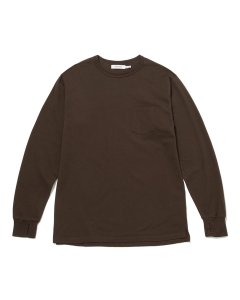 nonnative/Υͥƥ/̵2024AW/DWELLER L/S TEE COTTON PIQUE(BROWN)/Tξʲ