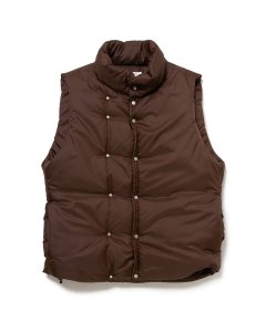 nonnative/Υͥƥ/̵2024AW/HIKER PUFF VEST POLY TAFFETA(BROWN)/٥Ȥξʲ