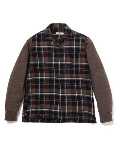 nonnative/Υͥƥ/̵2024AW/VOYAGER SHIRT COTTON SLUB FLANNEL CHECK/åĤξʲ