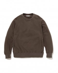 nonnative/Υͥƥ/̵2024AW/DWELLER CREW PULLOVER COTTON SWEAT(BROWN)/åȤξʲ