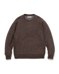 nonnative/Υͥƥ/̵2024AW/DWELLER CREW PULLOVER C/P/R SWEAT(BROWN)/åȤξʲ