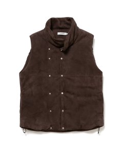 nonnative/Υͥƥ/̵2024AW/HIKER PUFF VEST SHEEP LEATHER/쥶٥Ȥξʲ