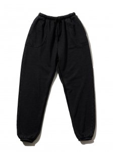 SandWaterr/ɥ/̵2024FW/RESEARCHED RIB PANTS / C/P FLEECE(BLACK)/åȥѥĤξʲ