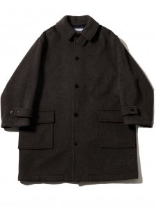 SandWaterr/ɥ/̵2024FW/RESEARCHED CITY COAT / BEAVER MELTON WOOL/Ȥξʲ