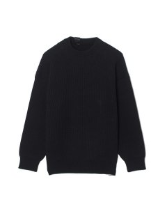 N.HOOLYWOOD/̵FALL2024 COMPILE/2242-KT04-030/CREWNECK KNIT(BLACK)/˥åȤξʲ