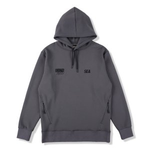 WIND AND SEA/󥷡/̵2024AW/WDS-ES (BT) WIND AIR TEX HOODIE(DARK_GRAY)/ѡξʲ