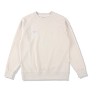 WIND AND SEA/󥷡/̵2024AW/WDS-ES (BT) WIND AIR TEX RAGLAN CREW NECK(IVORY)/åȤξʲ