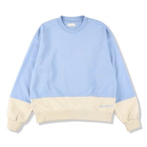 WIND AND SEA/󥷡/̵2024AW/COMBI CREWNECK SWEATSHIRT(L_BLUE)/åȤξʲ