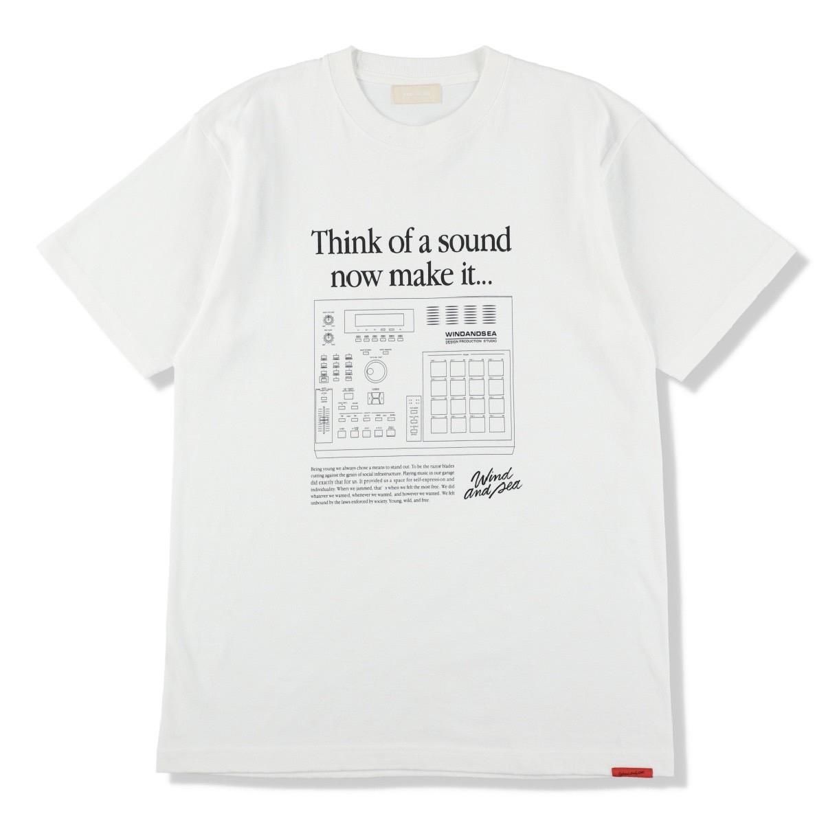 直営店・キムジー 「MBRC THE OCEAN」 コットンTシャツ 白 直営店・キムジー 「MBRC THE OCEAN」 コットンTシャツ 白