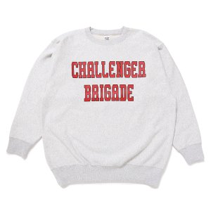 CHALLENGER/󥸥㡼/̵2024AW/COLLEGE LOGO C/N SWEAT(GRAY)/åȤξʲ