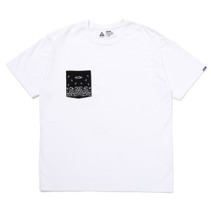 CHALLENGER/󥸥㡼/2024AW/BANDANA POCKET TEE(WHITE)/ݥåTĤξʲ