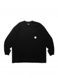 COOTIE PRODUCTIONS/ƥץ/̵2024AW/Open End Yarn Error Fit L/S Tee(Black)/Tξʲ