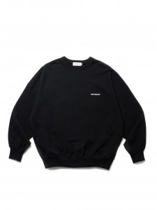 COOTIE PRODUCTIONS/ƥץ/̵2024AW/Open End Yarn Plain Sweat Crew(Black)/åȤξʲ