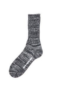 COOTIE PRODUCTIONS/ƥץ/2024AW/Raza Lowgauge Socks(Black Mix)/åξʲ