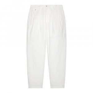 CAVEMPT C.E//̵2024AW/TWO TUCK PANTS WHITE/2åѥĤξʲ