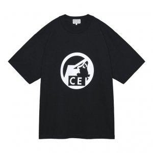 CAVEMPT C.E//2024AW/FLAT PRE COG T(BLACK)/TĤξʲ