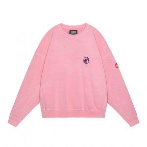 CAVEMPT C.E//̵2024AW/OVERDYE PRE COG CREW NECK(PINK)/åȤξʲ