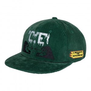 CAVEMPT C.E//2024AW/ESTRANGEMENT CAP(GREEN)/åפξʲ