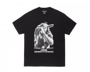 WACKOMARIA/拾ޥꥢ/PRE-2024FW/BOB MARLEY / CREW NECK T-SHIRT ( TYPE-2 )(BLACK)/TĤξʲ