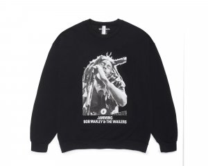 WACKOMARIA/拾ޥꥢ/̵PRE-2024FW/BOB MARLEY / CREW NECK SWEAT SHIRT ( TYPE-2 )(BLACK)/åȤξʲ