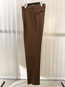 WACKOMARIA/拾ޥꥢ/̵PRE-2024FW/PLEATED TROUSERS (TYPE-2)(BROWN)/åξʲ