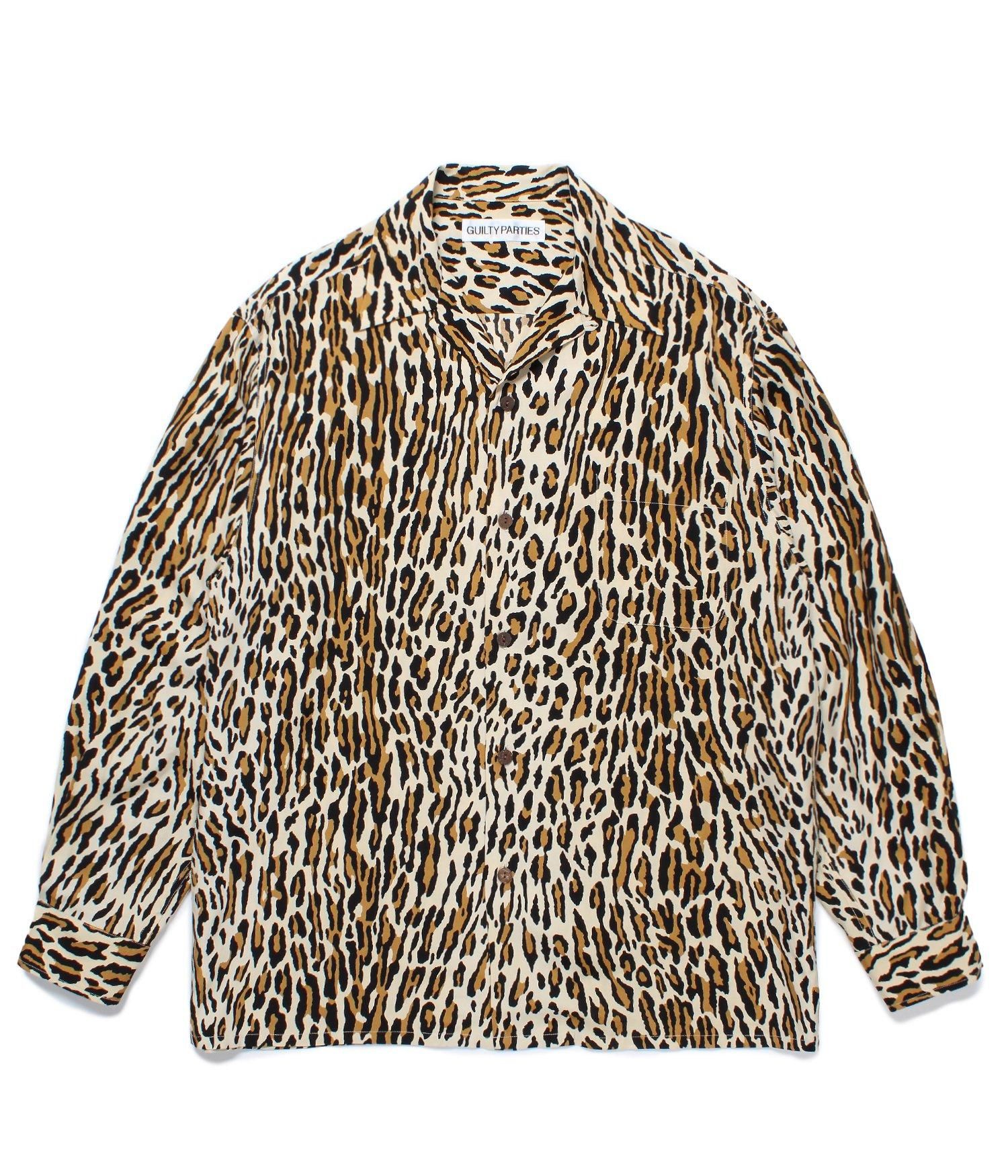 WACKO MARIA/REVERSIBLE LEOPARD BOA FLEECE JACKET（WHITE